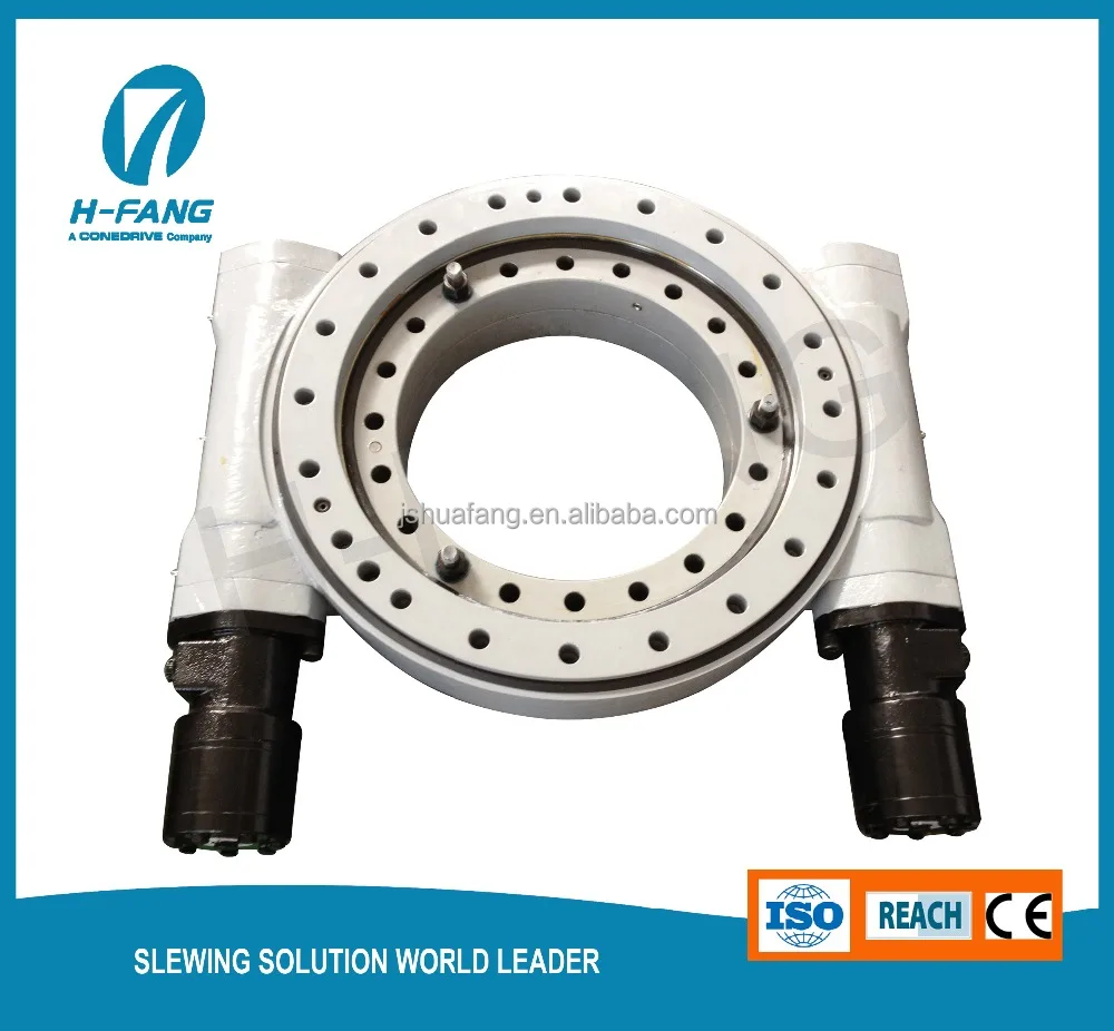 Поворотный привод с двойным червячным Редуктором 17 дюймов для вилочного погрузчика