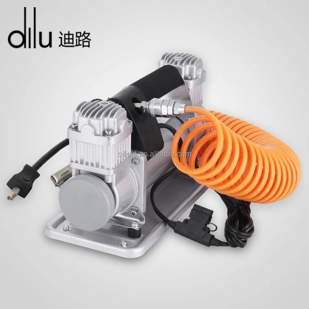 Portable Heavy Duty Tyre Inflator Gauge Car Air Compressor