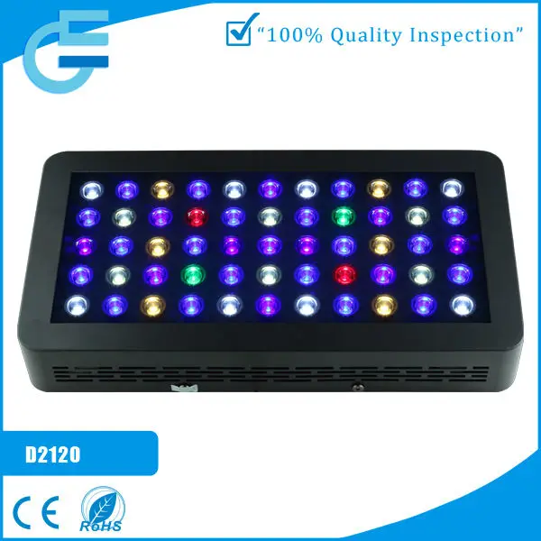 D2120-lens led aquarium light with storm simulation