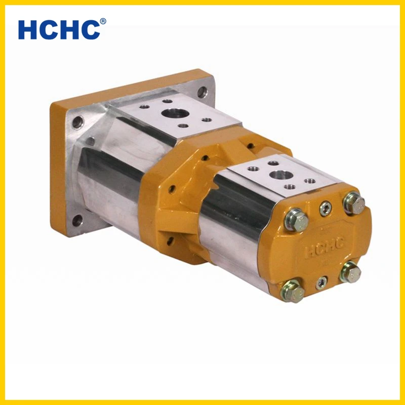 63mL hydraulic double gear pump CBQT with high pressure