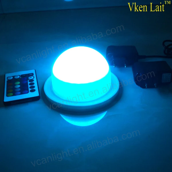 Wireless Battery Operated Under Table Led Light Wedding Centerpieces lamp for banquet Table Decoration