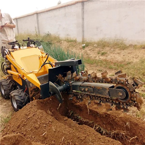china made skid steer stump grinder for sale
