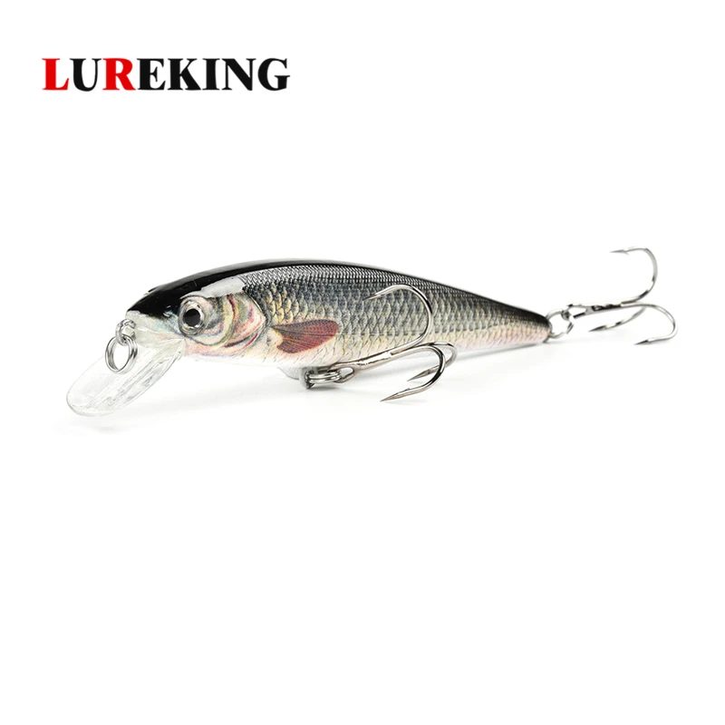 Wholesale Fishing Minnow baits with Strong Treble Hooks,  Handmade Fishing Lure Fishing Tackle