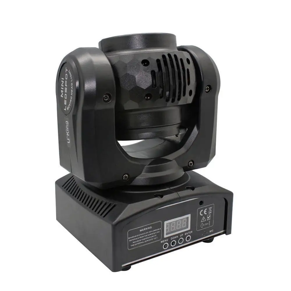 80W Double Sides RGBW Spot 4LED Moving Head Stage Light DMX512 DJ Party Lighting