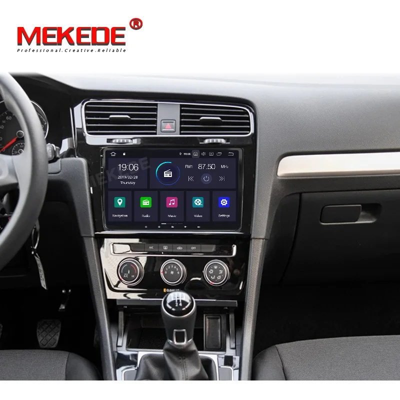 MEKEDE Android 9.0 8 core IPS+DSP Car DVD Radio Player for VW SKODA GOLF 5 Golf 6 POLO PASSAT B5 B6 JETTA TIGUAN with 4GB 32GB