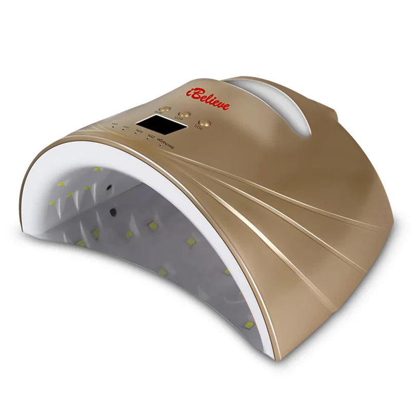 Профессиональная аккумуляторная ультрафиолетовая Светодиодная лампа для сушки ногтей 48 Вт