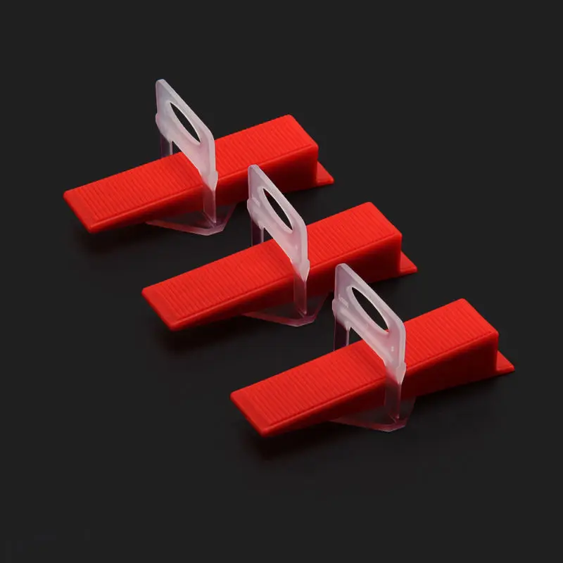 Tile leveling systems wedges