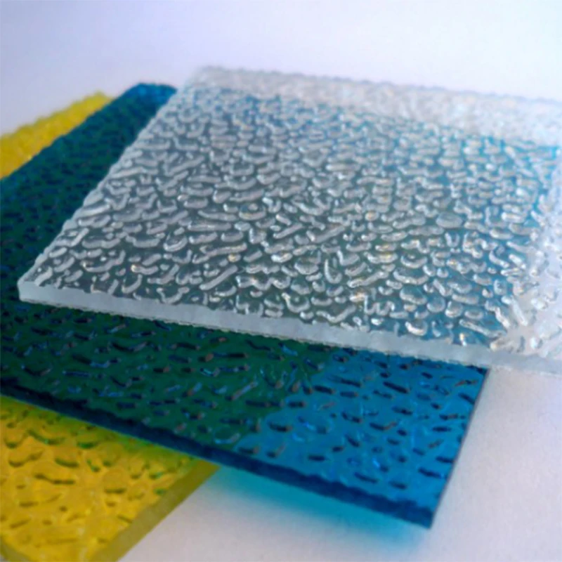 Синьхайской ударопрочность Поликарбонат частиц твердых листы текстурированные рельефной поверхностью
