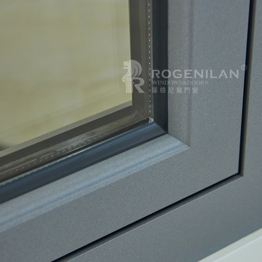 ROGENILAN 568 series china factory Europe style aluminum windows and doors