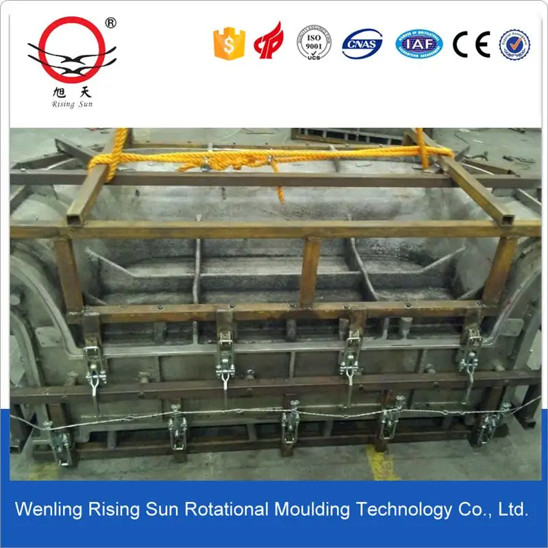 rotomolding mold for plastic furniture and road barrier