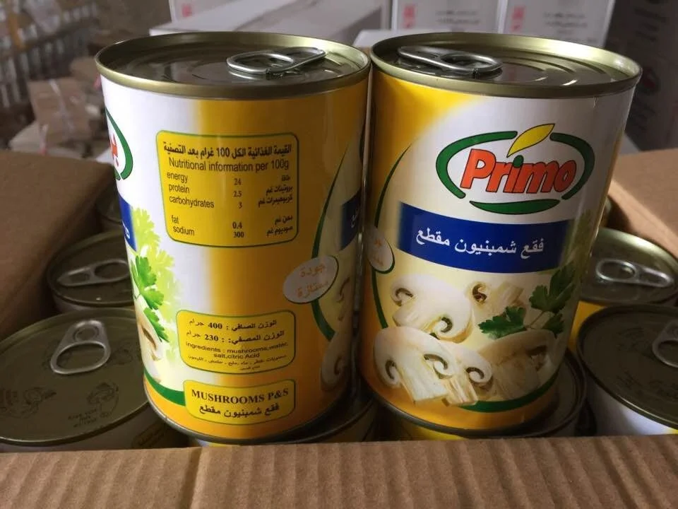 Lower Price Canned King Oyster Mushroom with High Quality