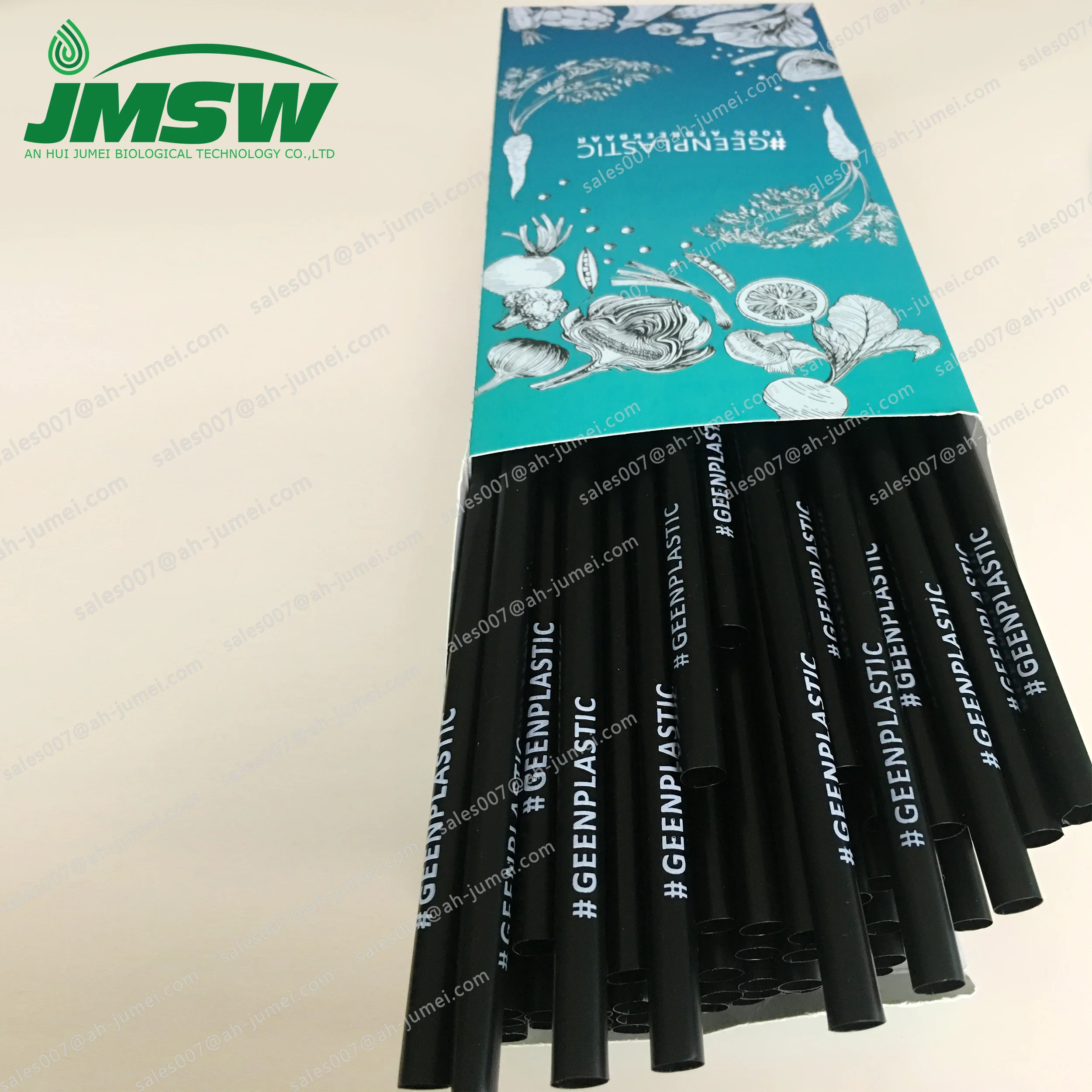 Biodegradable Drinking Pla Straw With printing