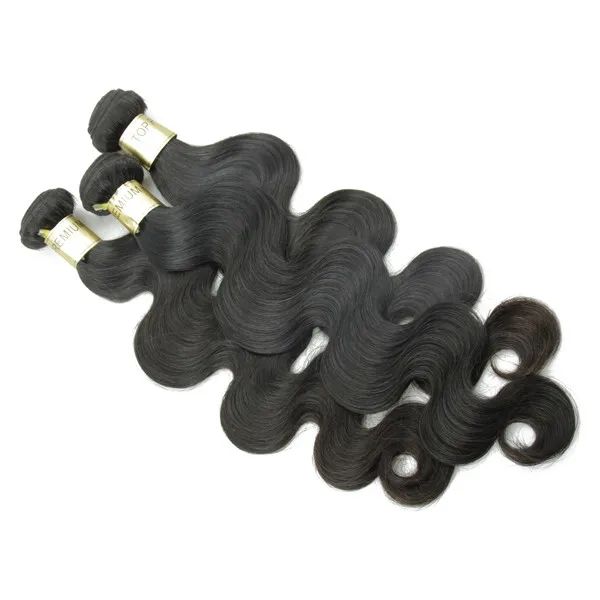 New hair extention type of body wave raw brazilian hair 4 bundles