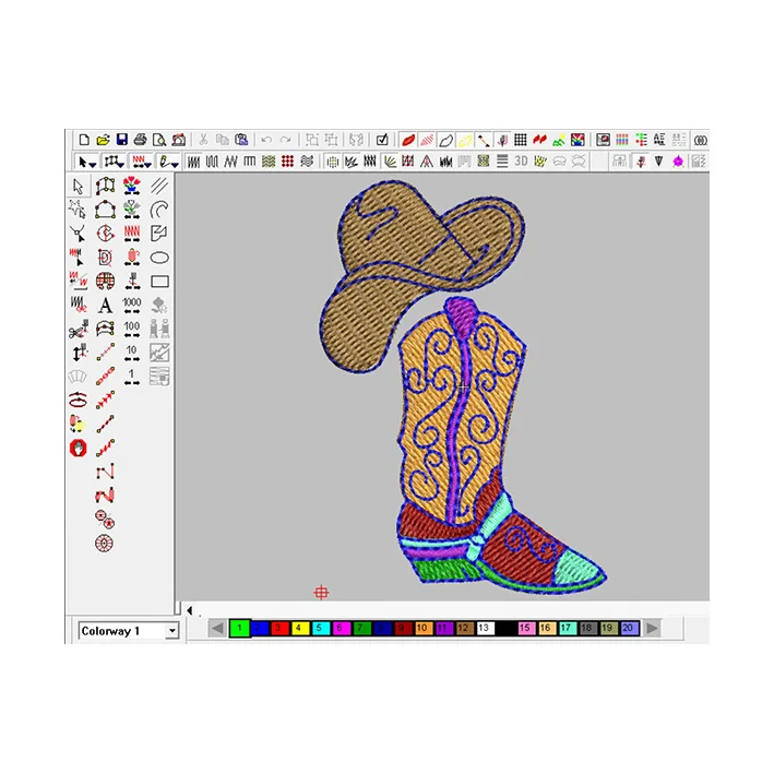 
Senior Designer Fast High-quality Football Design With Good Price Online Embroidery Designs 