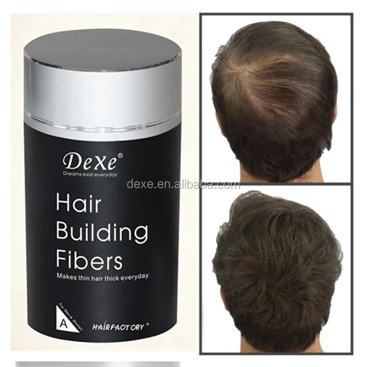 Dexe hair building fibre hairloss treatment fibers hair loss treatment for men