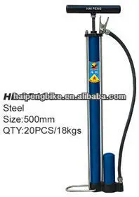 желтый велосипедный насос 500mm производитель велосипедов