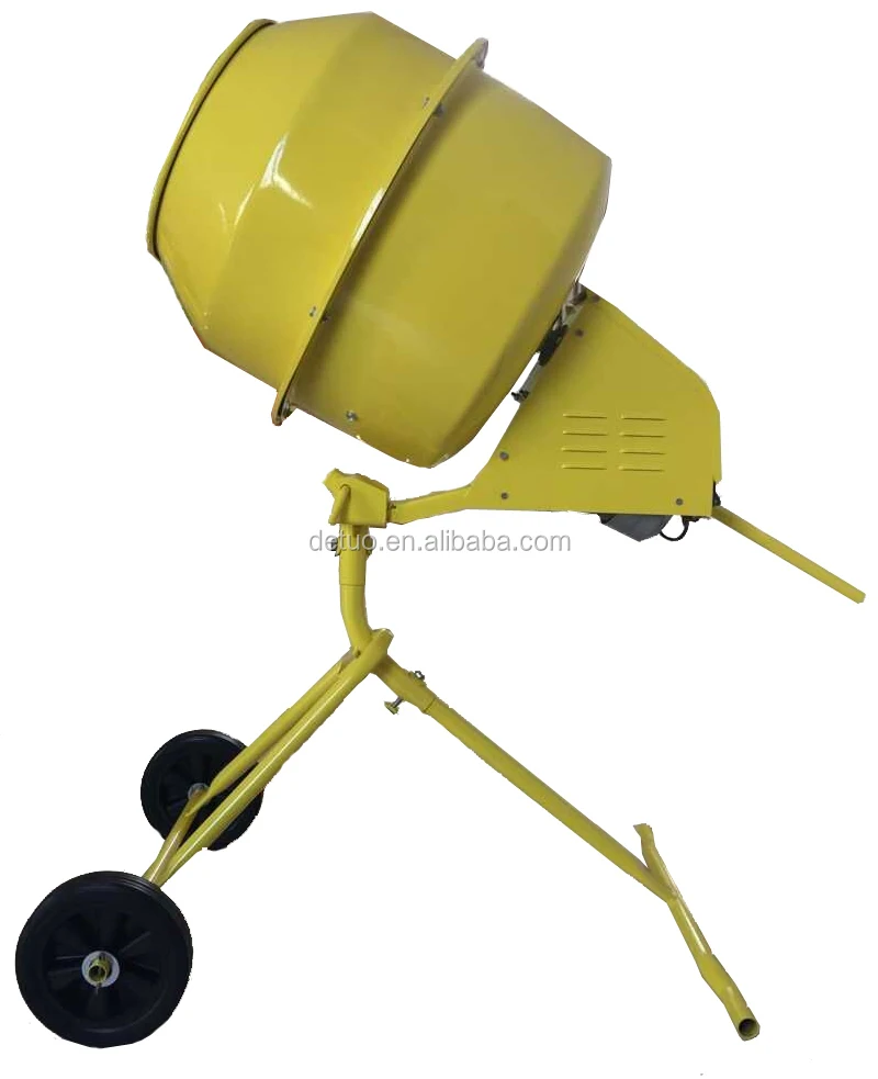 AU Type Electric Engine Portable Concrete Mixer