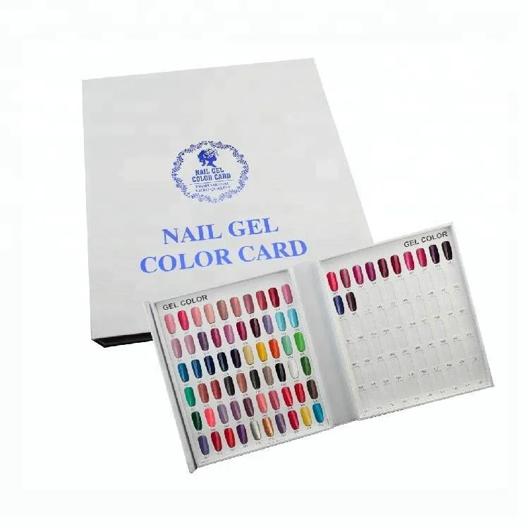120/216 / 308 Gel Polish Colors Swatch Book For Nail Art Salon Color Chart Nail Gel Polish Display Book
