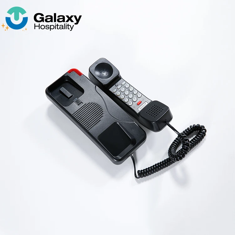 Cheap Price Printing Custom Logo Wall Mounted Telephone For Hotel Bathroom