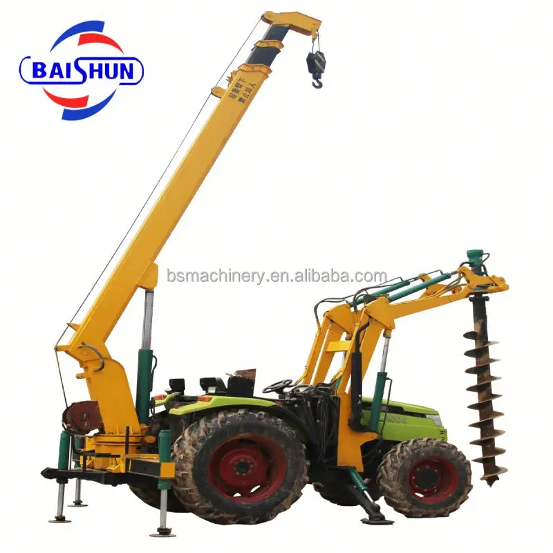 Hydraulic Low Price Screw Piles Pile Machine For Foundations Construction