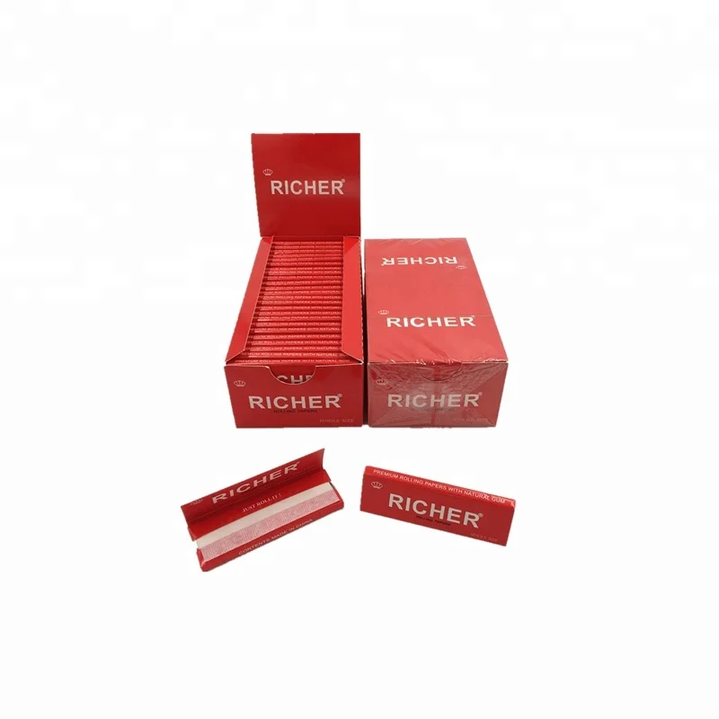 High Quality Gummed Rice Cigarette Rolling Paper