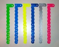 
vinyl identification wristbands for entertainment/security use 