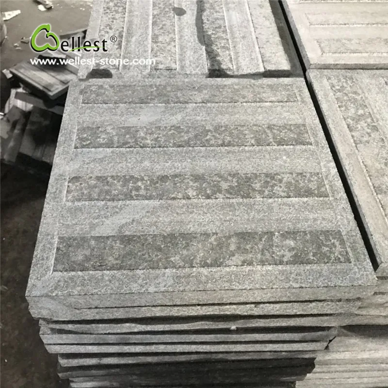 
Anti-slip G684 Grey Granite Blind Stone Paving Tile for Walkway 