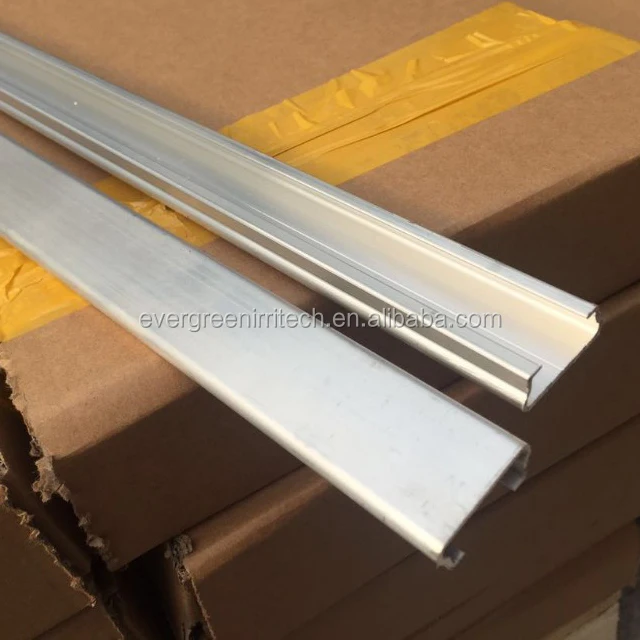 Greenhouse aluminum lock profile