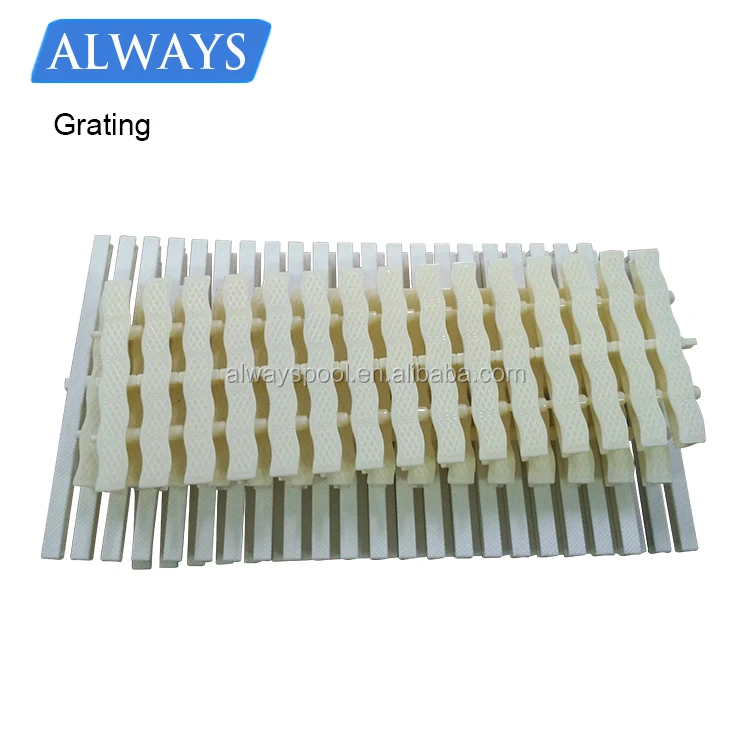 Гибкая 30 см плавательный бассейн пластиковые гриля канализационных люков ПВХ переполнения Водосточной Решетки