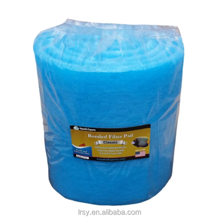 Eco-friendly polyester filter pad dust filtering premium padding and deodorant effect coarse filter cotton