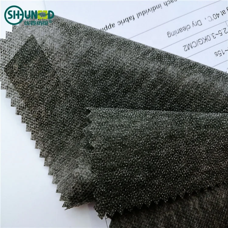 Экологически чистый нетканый плавкий термоклейкий полиэстер с двойной точкой для верхнего слоя