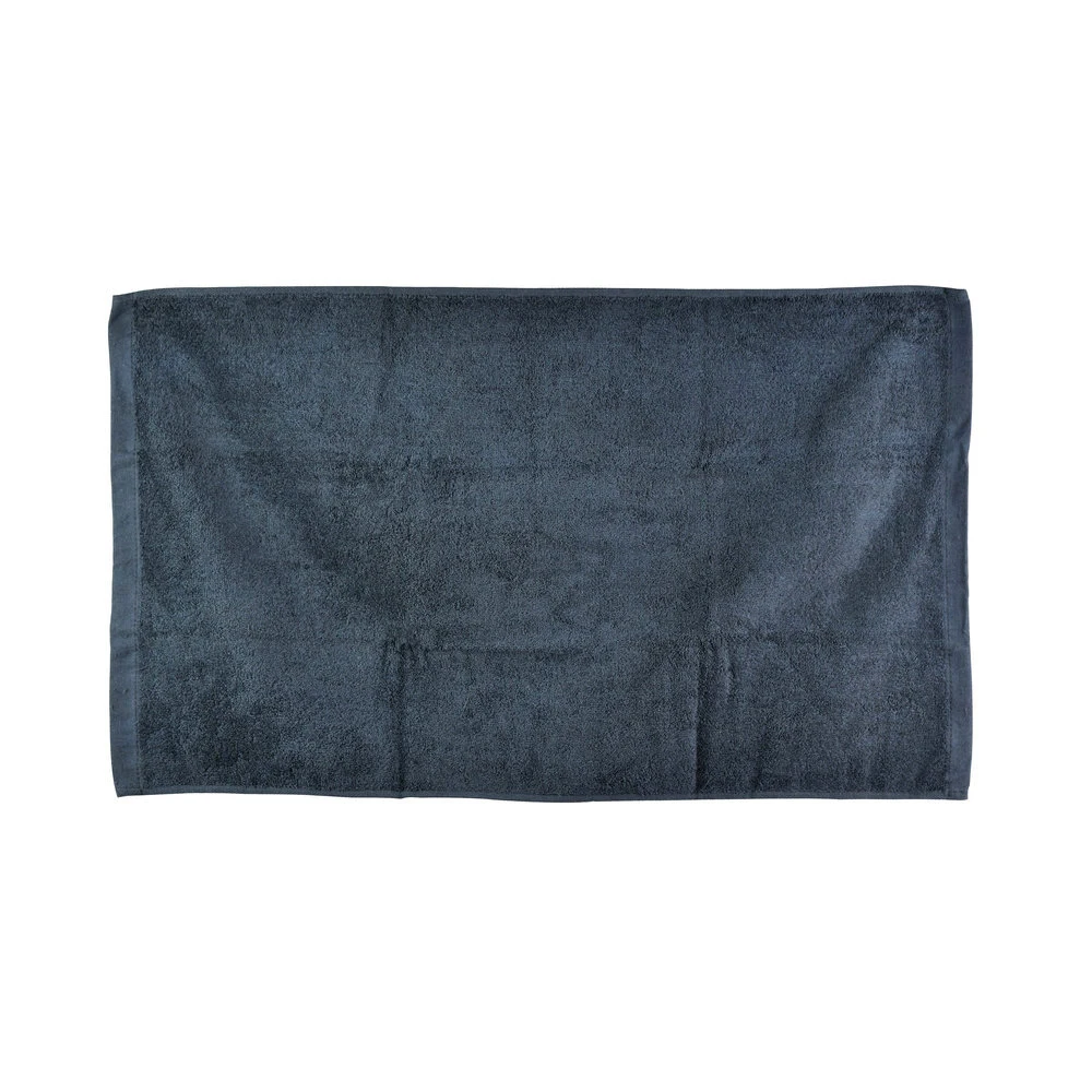 Professional black cotton salon towels,towels for spa