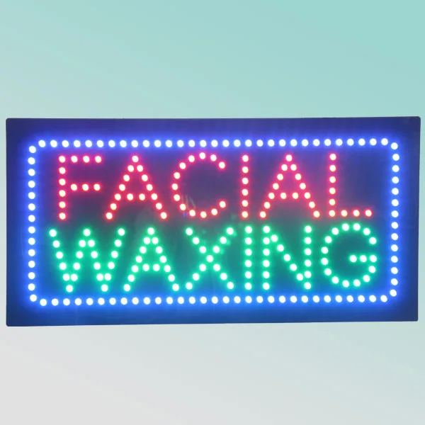 60X30cm Hanging Acrylic LED Window Displays Open Closed Led Sign