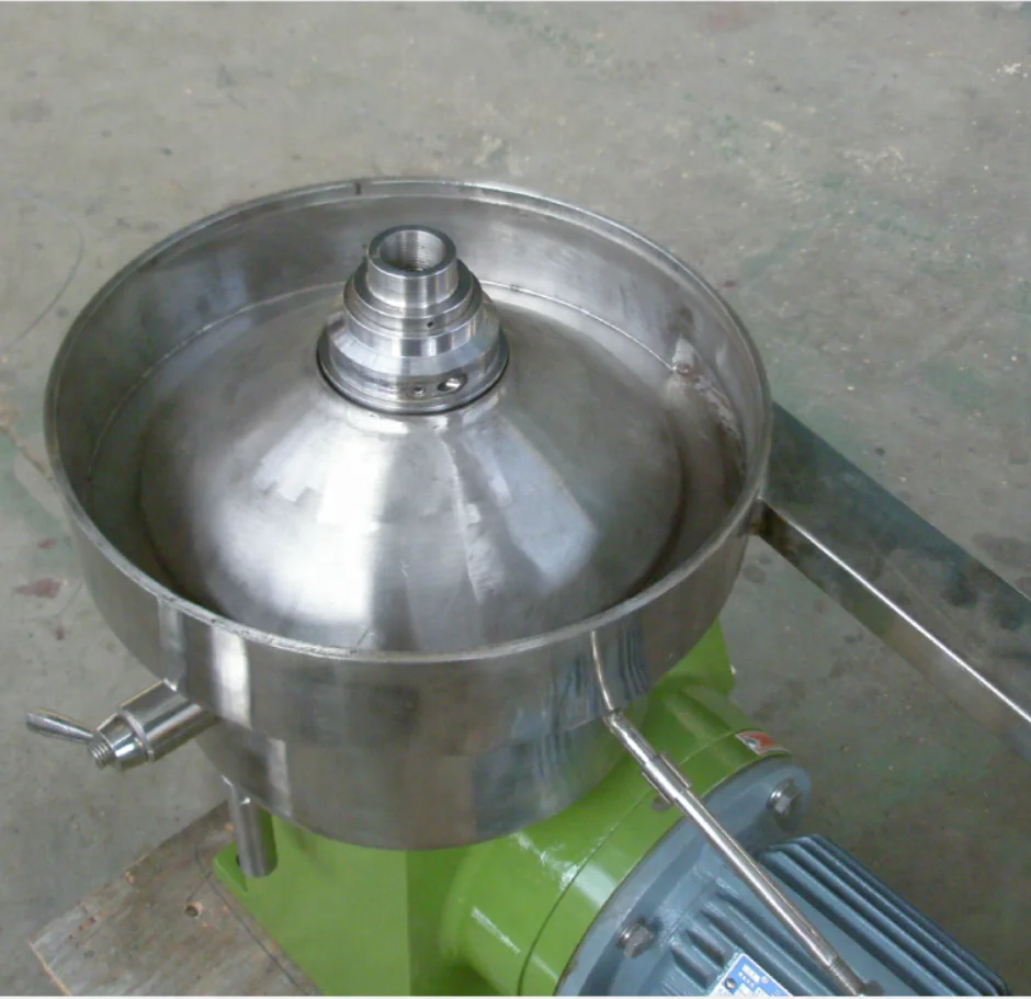 NRSDR-5 small milk dairy cream disc centrifuge separator with solid-holding bowl