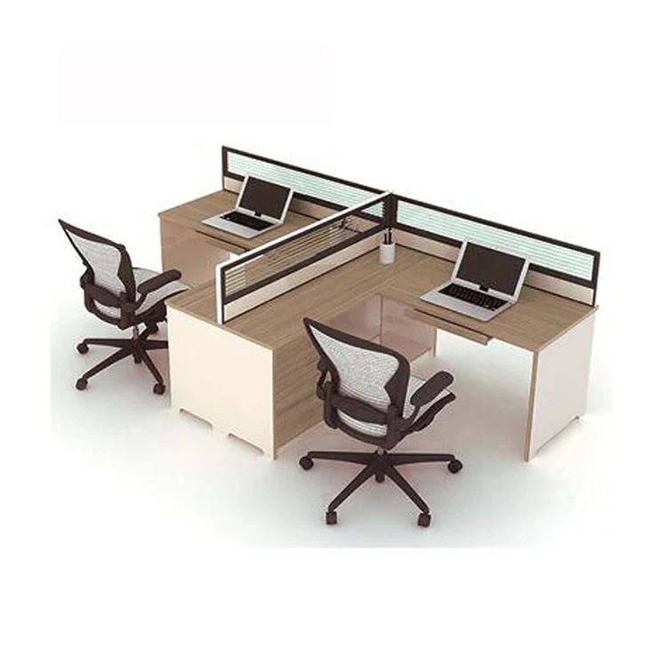 Chinese Furniture Cubicles Modern Two People Workstation