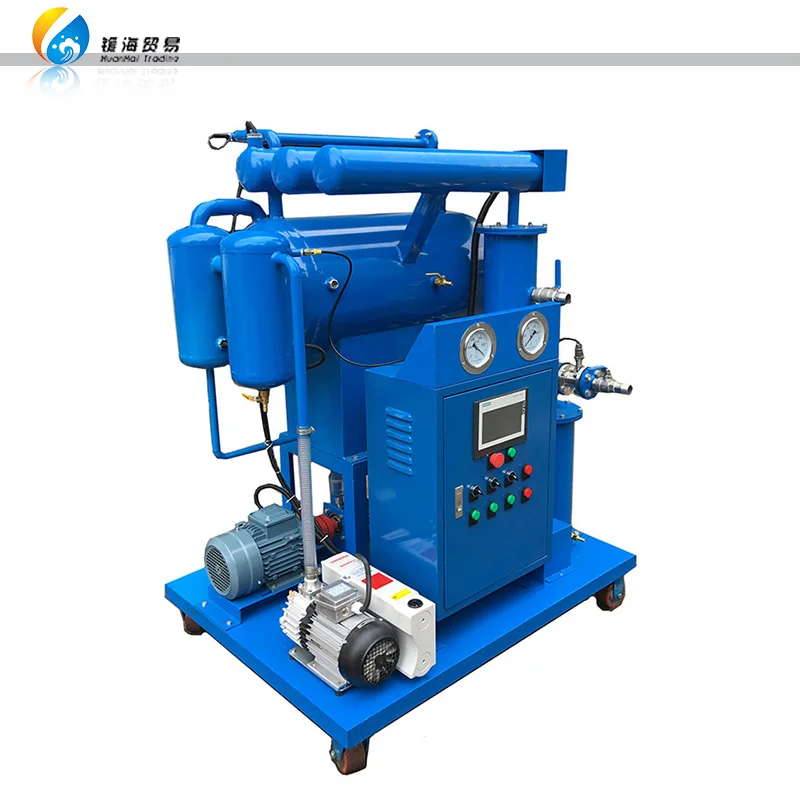 3000L/H Transformer Oil Dehydration Purification Plant 50L/Min Insulation Purifier