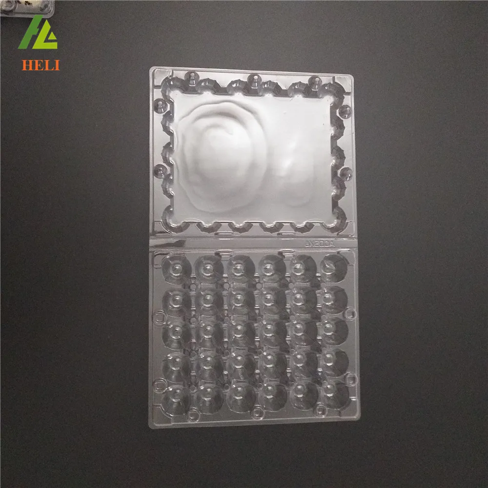 Disposable Plastic Quail Egg Trays Packaging Box for Sale