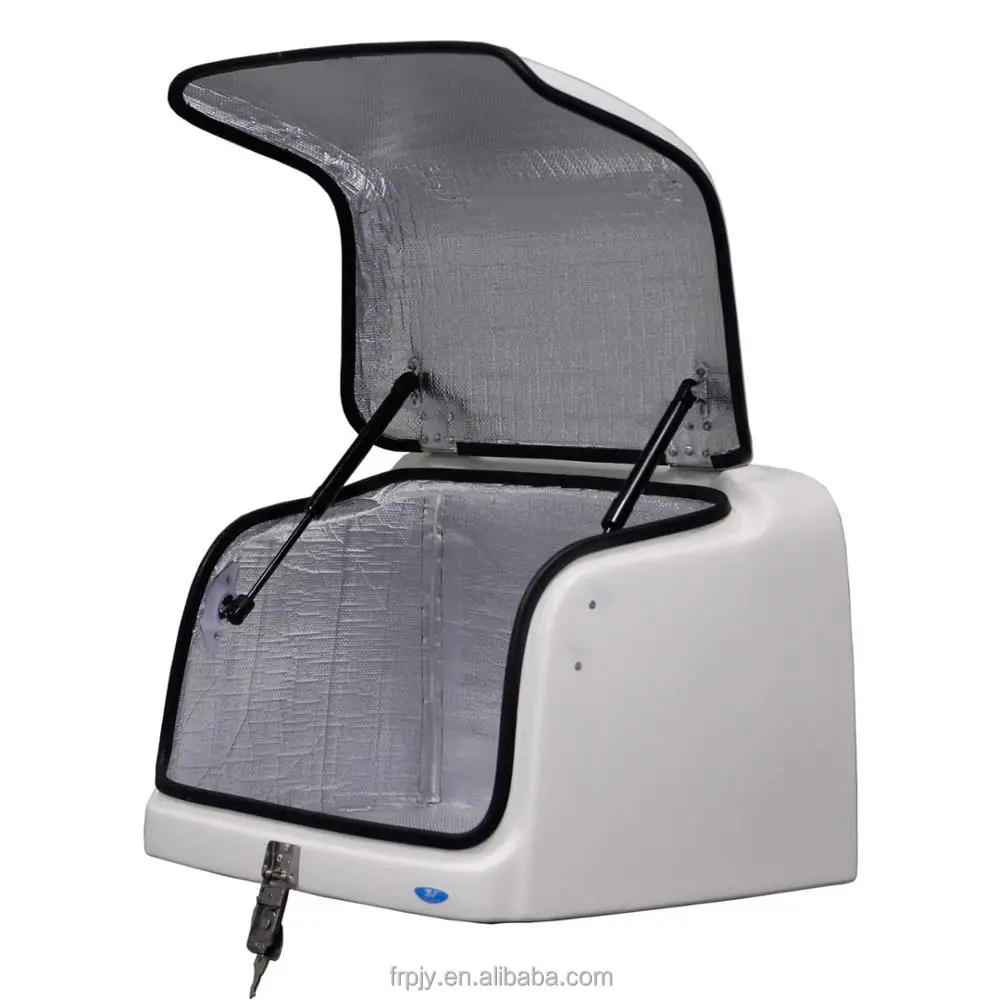 Fiberglass Super Large Volume Pizza Box with Gas Spring Raw Materials of Motorcycle Rear Case       Model NO.JYB-02