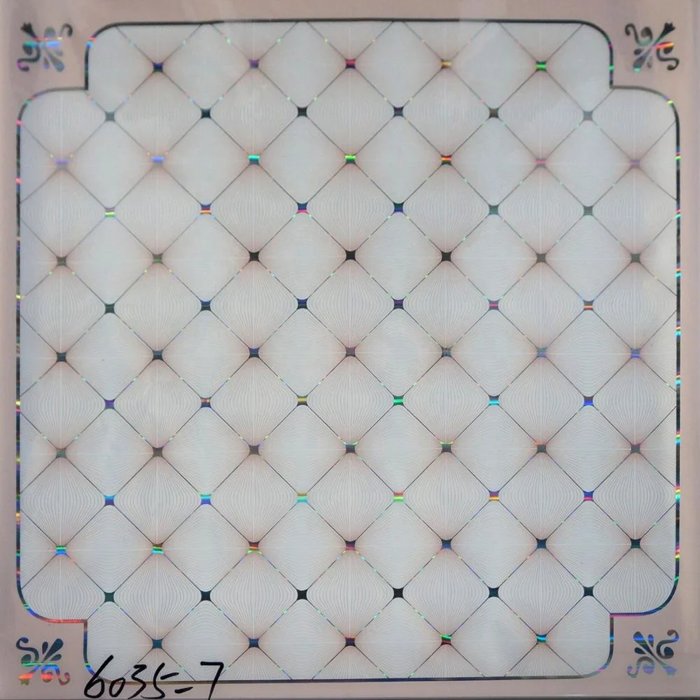 high quality cheap price 595*595 pvc ceiling tile for interior decoration
