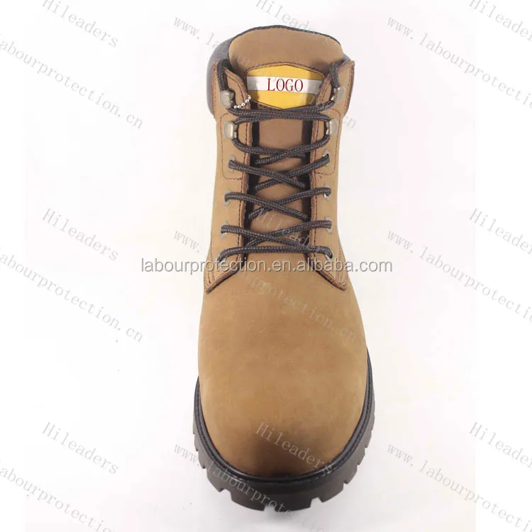 Nubuck leather safety boots / steel toe work boots