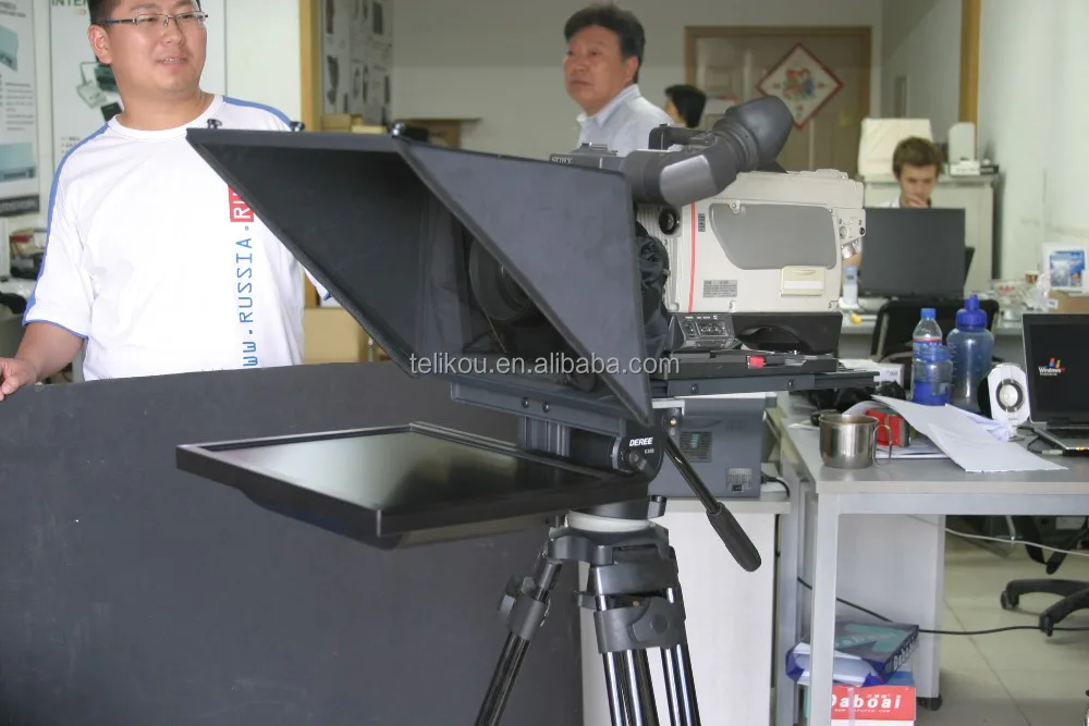 TELIKOU Prompter for TV, video, conference and live events Teleprompter