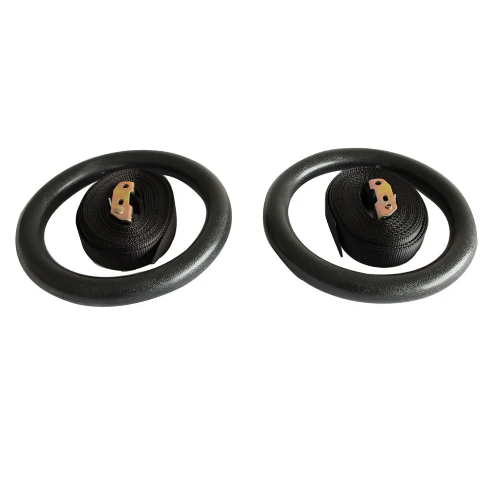 Factory Made Cheap Exercise Fitness Wear-Resistant Steel Gymnastic Rings