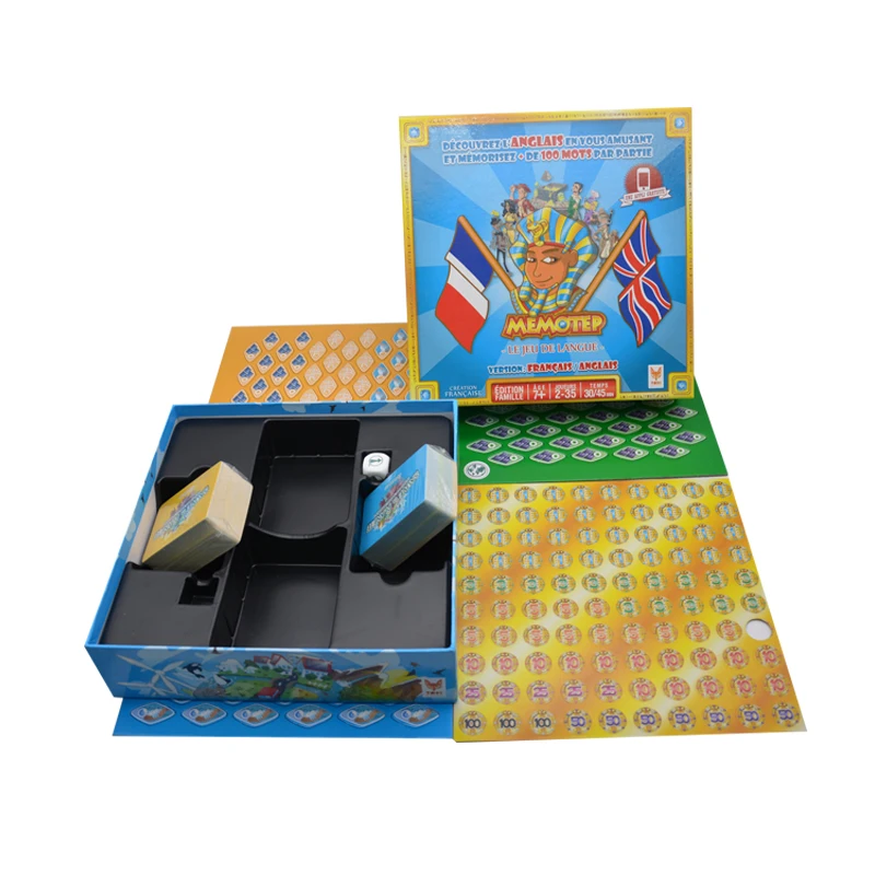 2021 YHD Мультяшные аниме игральные настольные карты персонализированные Мультяшные аниме настольные игры