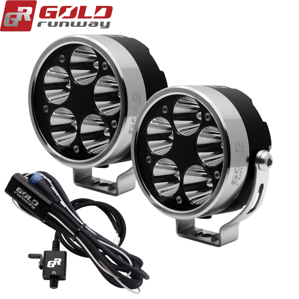 
GOLD RUNWAY Super Power 3.6inch 50w off road led light for motorcycles 4x4 car accessories 