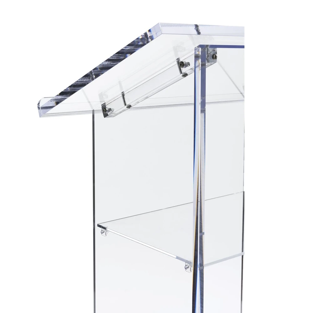 Прозрачная акриловая пластиковая люцитовая кафедра