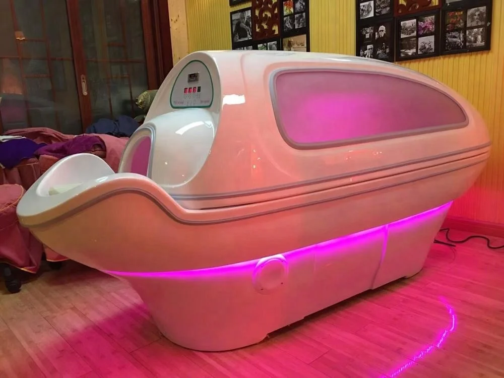 Ozone generator infrared wet steam sauna hydrotherapy spa capsule