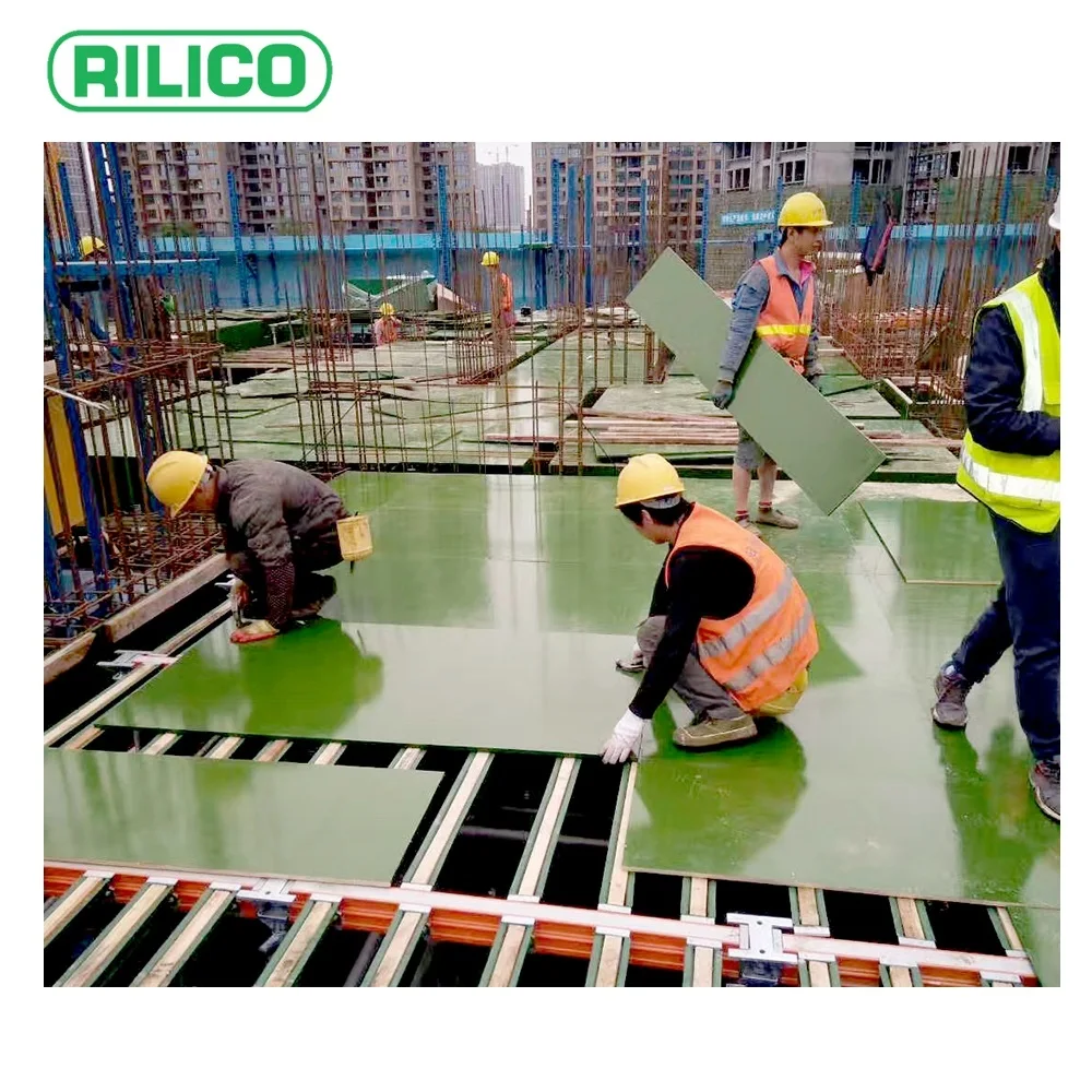 Rilico plywood factory low film faced plywood construction laminated panel