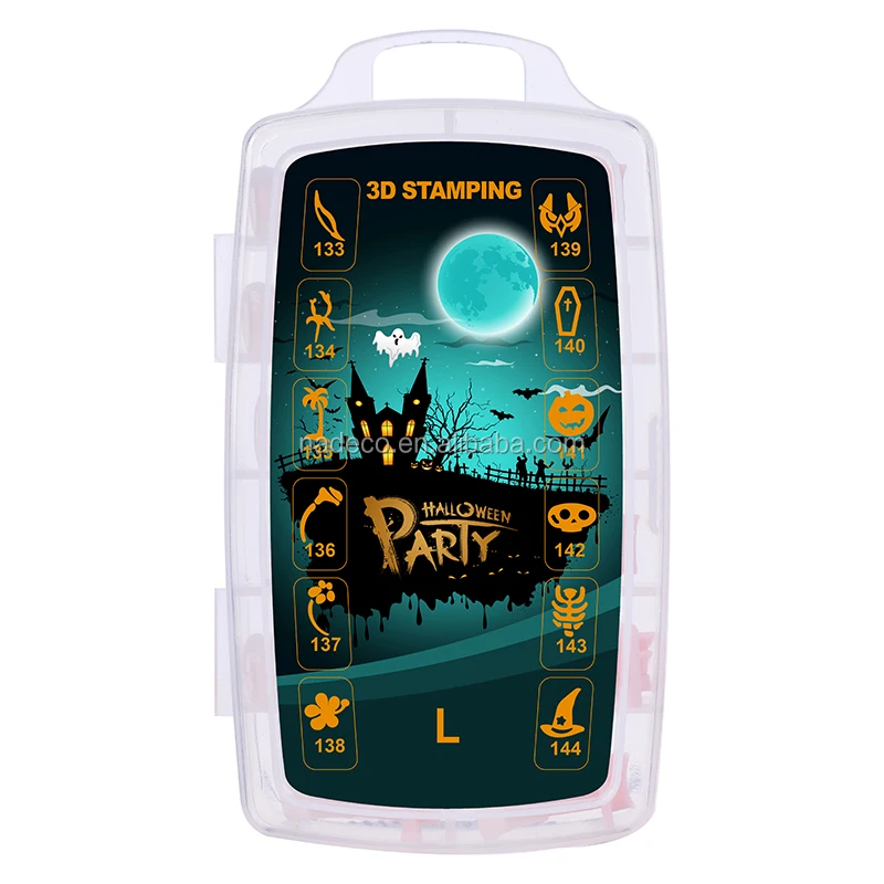 192 styles DIY Polish Beauty Charm Nail Stamp Stamping Plates 3d Nail Art Templates Stencils