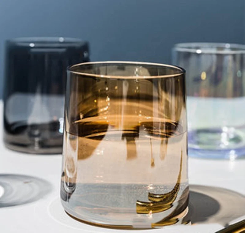 Delicate Hand Blown Restaurant Moroccan Drinking Water Glass Cup