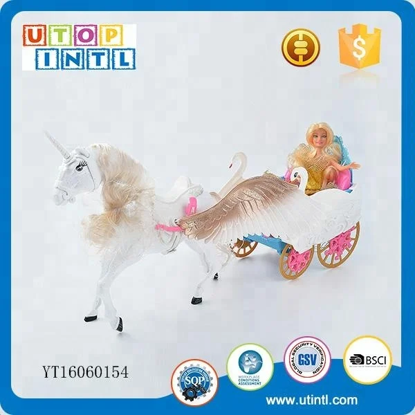 Детская игрушка красивая игра принцессы Сказочная кукла с пегасом